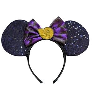 Disney Villains Ursula Little Mermaid Ears Sequin NEW